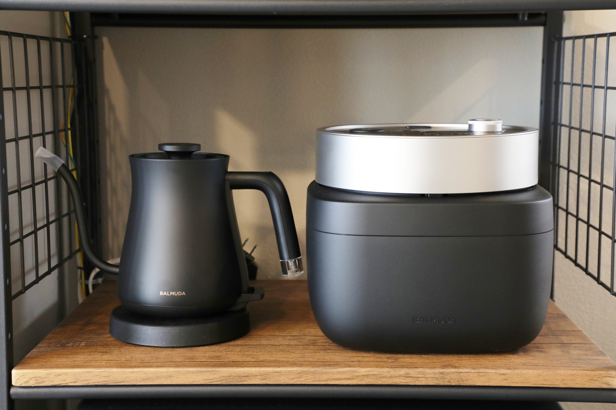 Room 101 BALMUDA kettle and rice cooker